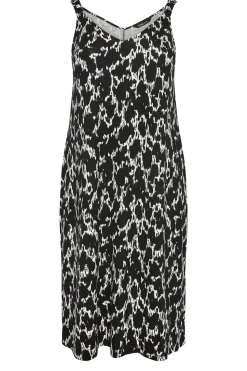 Abstract Print Beach Dress