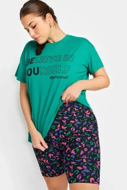 Abstract Print Shorts