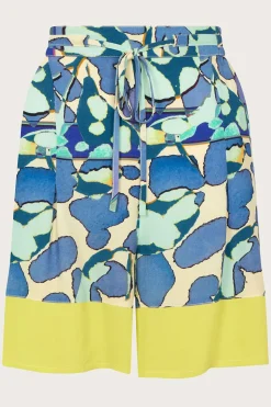 Abstract Print Shorts