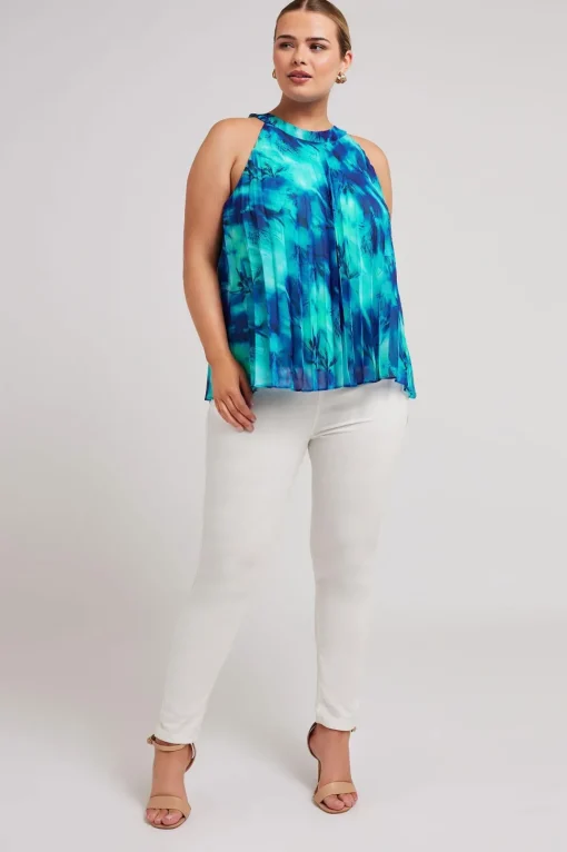 Abstract Print Top