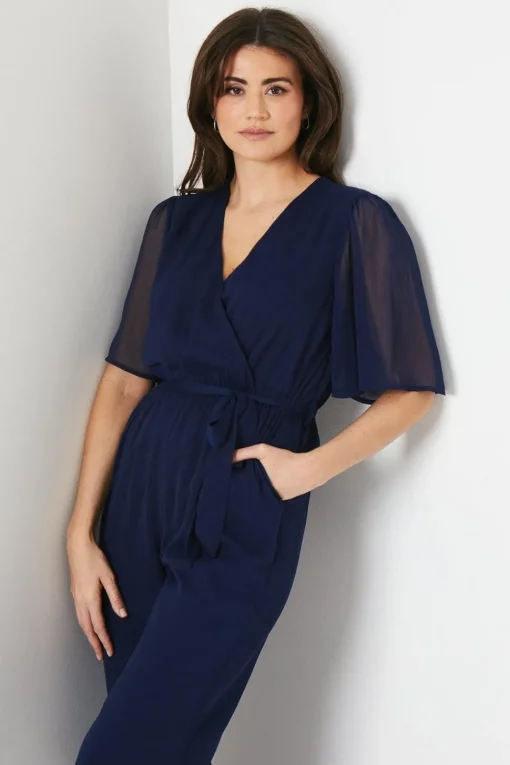 Angel Sleeve Jumpsuit