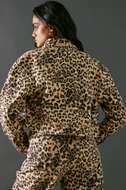 Animal Denim Boxy Jacket