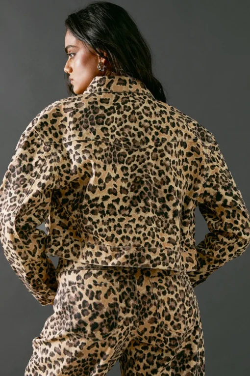 Animal Denim Boxy Jacket