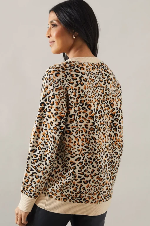 Animal Jacquard Jumper