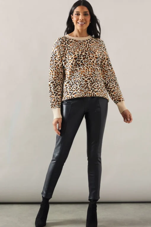 Animal Jacquard Jumper