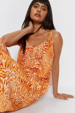 Animal Slouchy Cover Up Jumpsuit
