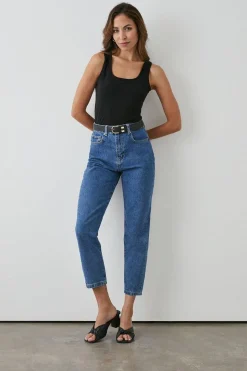 Ankle Grazer Straight Jean