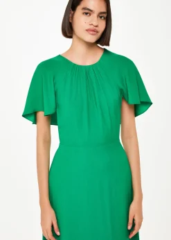 Annabelle Cape Sleeve Dress-