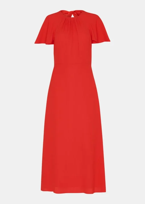Annabelle Cape Sleeve Dress-