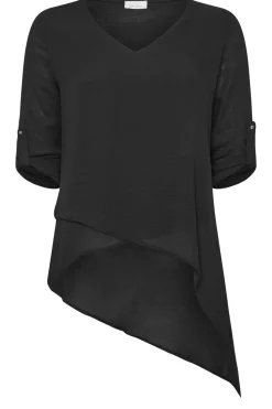 Asymmetric Hem Blouse