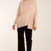 Asymmetric Hem Detail Jumper