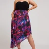 Asymmetric Mesh Skirt