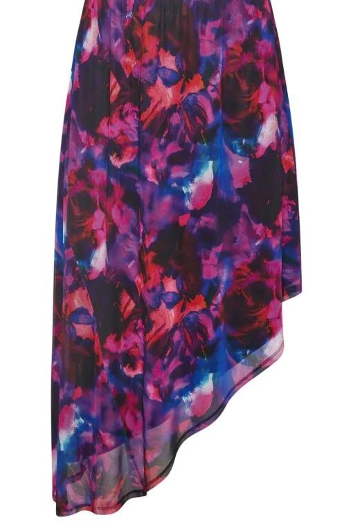 Asymmetric Mesh Skirt