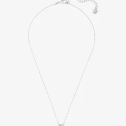 Attract Square Clear Crystal Necklace 5510696