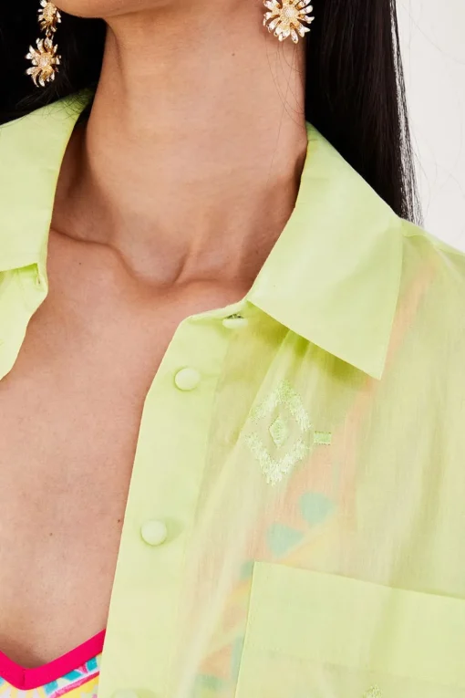 Aztec Diamond Beach Shirt