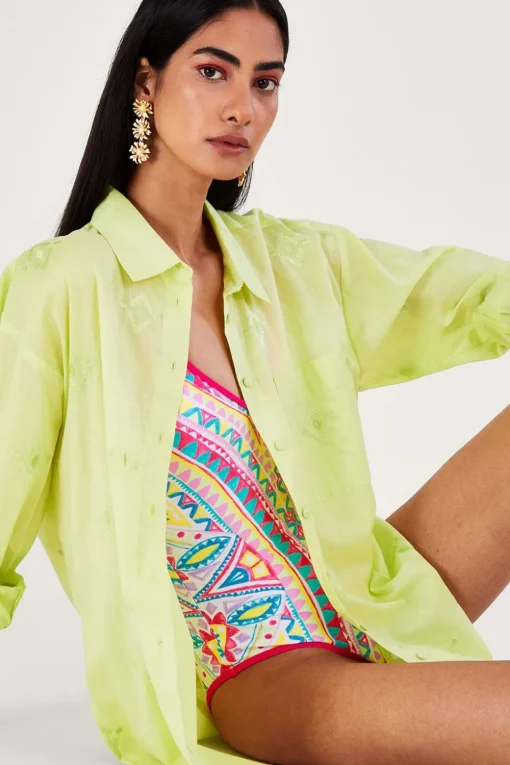 Aztec Diamond Beach Shirt