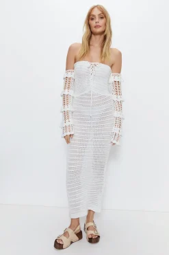Bardot Knitted Maxi Dress