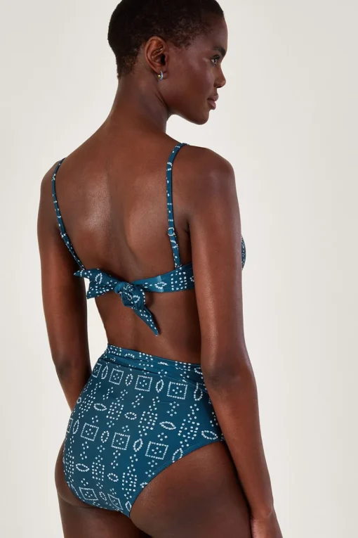 Batik Dye Bikini Top