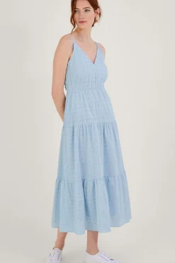 Belle Broderie Tiered Dress