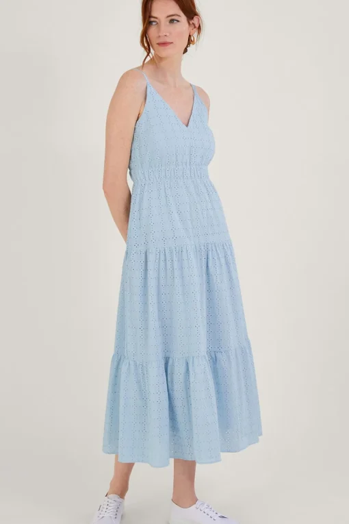Belle Broderie Tiered Dress
