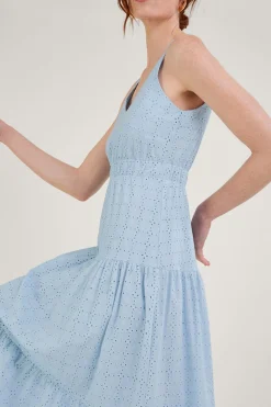 Belle Broderie Tiered Dress