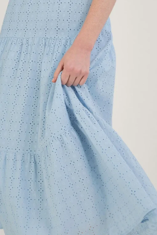Belle Broderie Tiered Dress