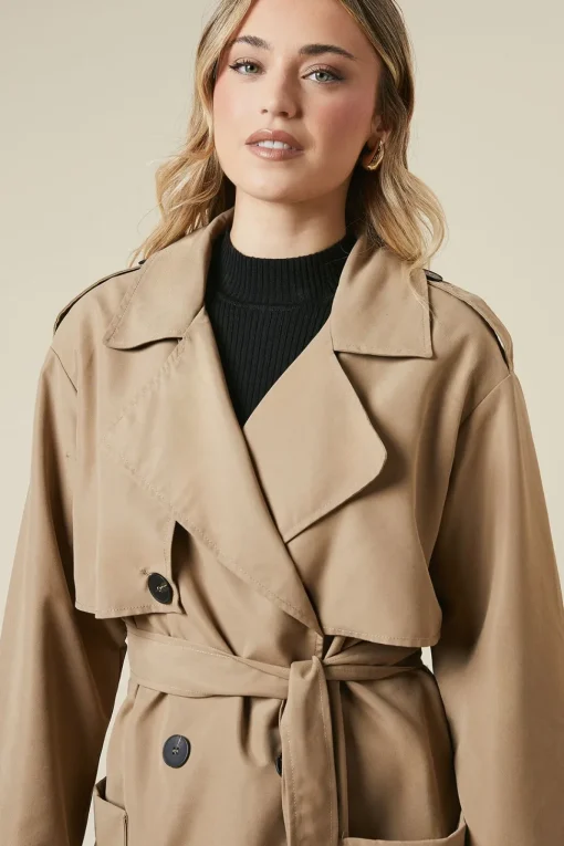 Belt Detail Trench Coat