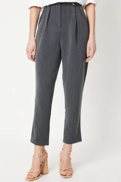 Belt Loop Tapered Trousers