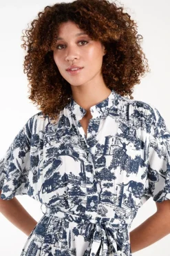 Belted Shirt Dress