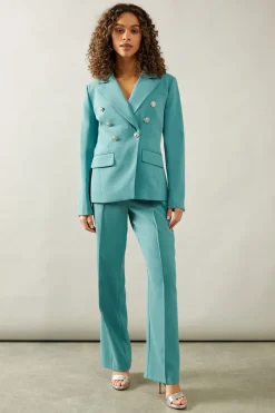 Belted Wide Leg Trousers