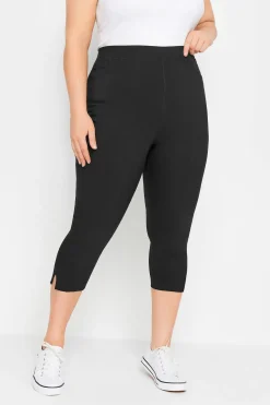 Bengaline Cropped Pull On Trousers