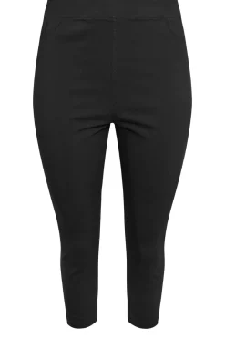 Bengaline Cropped Pull On Trousers