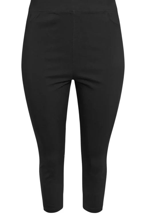 Bengaline Cropped Pull On Trousers