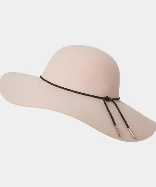 Boho Wool Plait Floppy Hat
