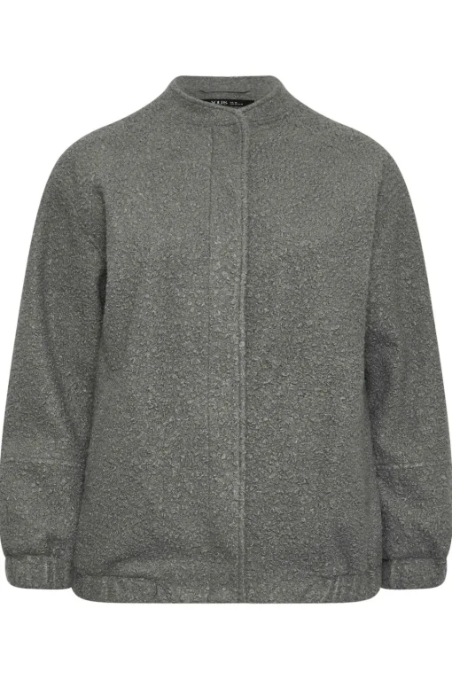 Boucle Bomber Jacket