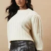 Bow Back Ribbed Jumper