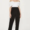 Bow Detail Bardot Jumpsuit