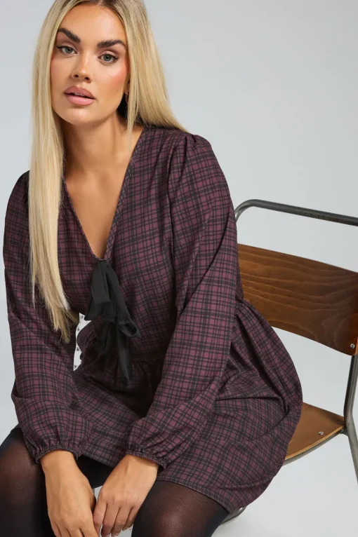 Bow Front Mini Dress