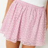Broderie Mini Skirt