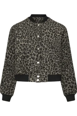 Brushed Bomber Jacket