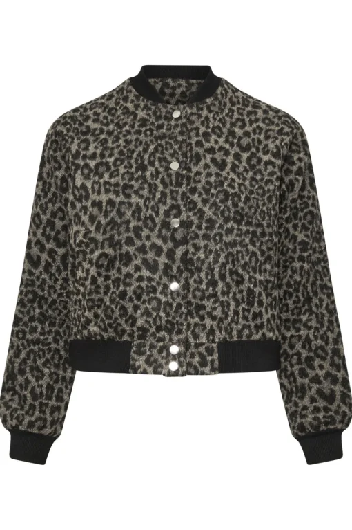 Brushed Bomber Jacket