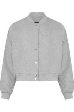 Brushed Bomber Jacket