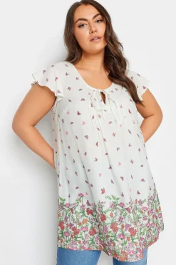 Butterfly Print Blouse