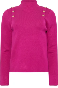 Button Detail Knitted Jumper
