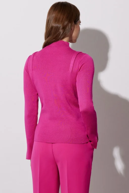 Button Detail Knitted Jumper