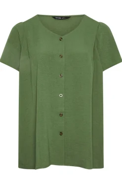 Button Front Blouse