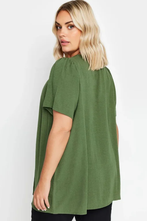 Button Front Blouse