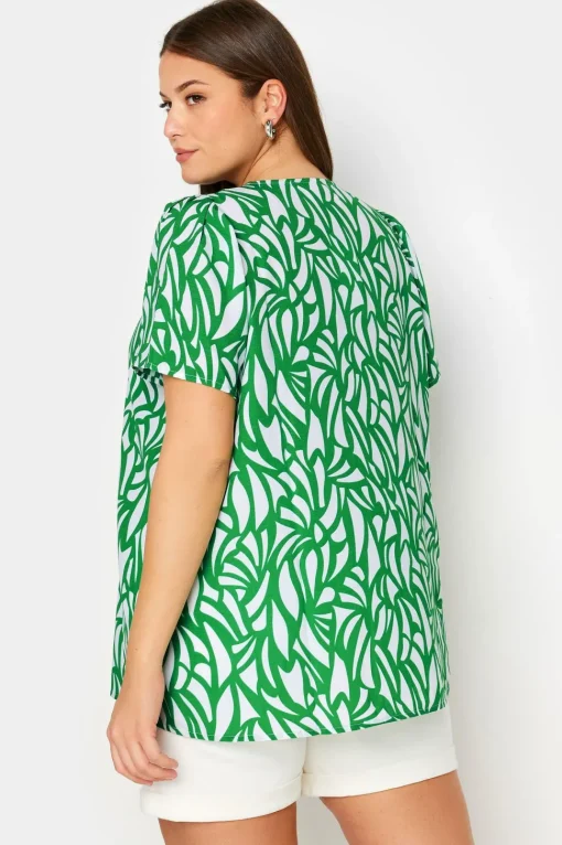 Button Front Blouse