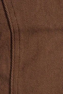 Button Front Cropped Waistcoat