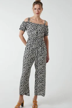 Cami Strap Bardot Daisy Jumpsuit